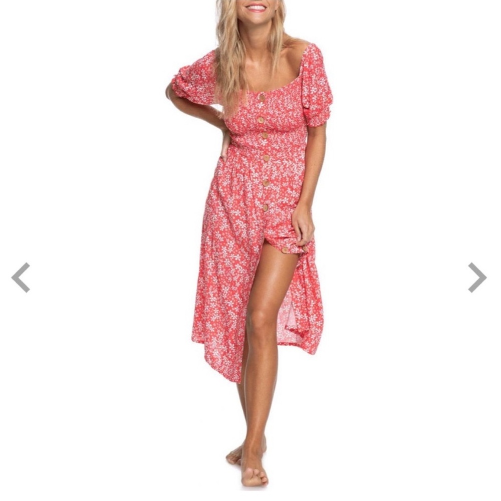 Roxy Sunshine Mind midi Sundress Small